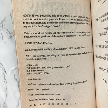 A Christmas Carol by Charles Dickens [1990 PAPERBACK] - Bookshop Apocalypse