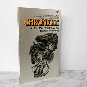 Chronicle by Joel Zoss [FIRST PRINTING] - Bookshop Apocalypse