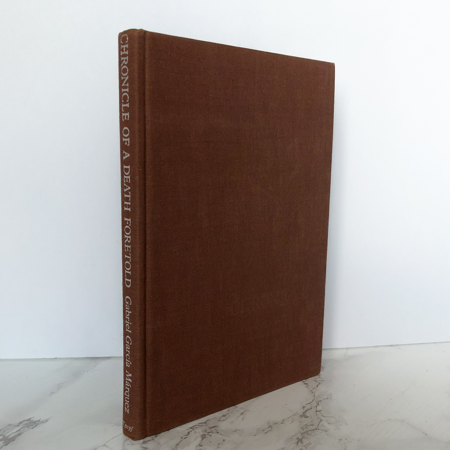 Chronicle of a Death Foretold by Gabriel Garcia Marquez [FIRST EDITION] - Bookshop Apocalypse