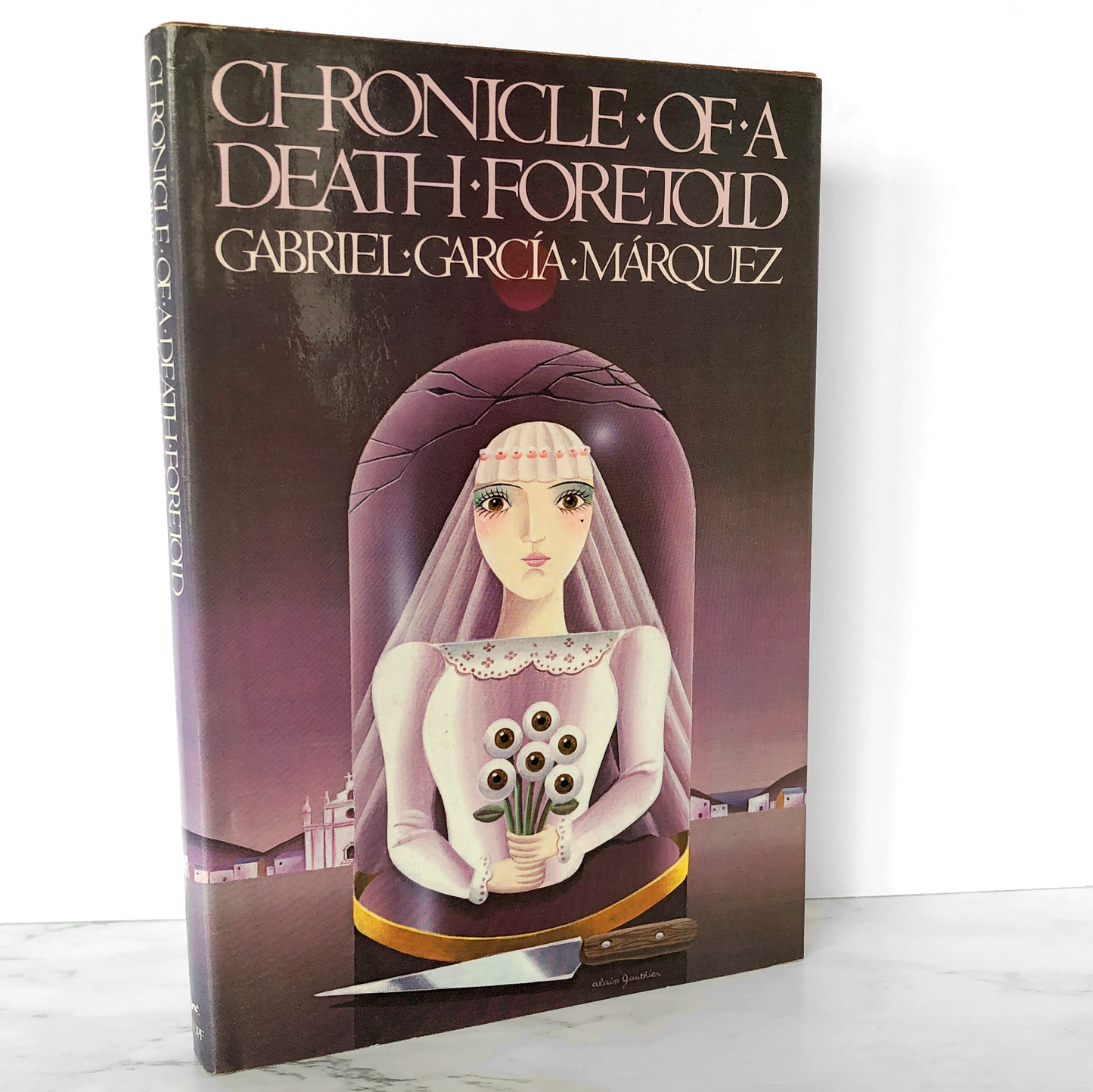 Chronicle of a Death Foretold by Gabriel García Márquez [U.S. FIRST EDITION • FIRST PRINTING] 1983