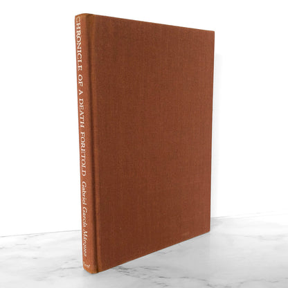 Chronicle of a Death Foretold by Gabriel García Márquez [U.S. FIRST EDITION • FIRST PRINTING] 1983