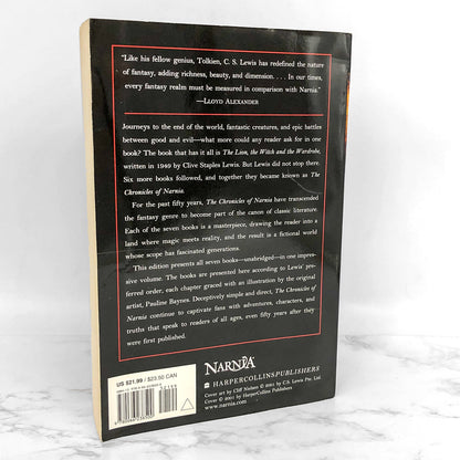 The Complete Chronicles of Narnia by C.S. Lewis [U.S. FIRST EDITION PAPERBACK] 2001