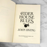 The Cider House Rules by John Irving [FIRST EDITION PAPERBACK] 1985