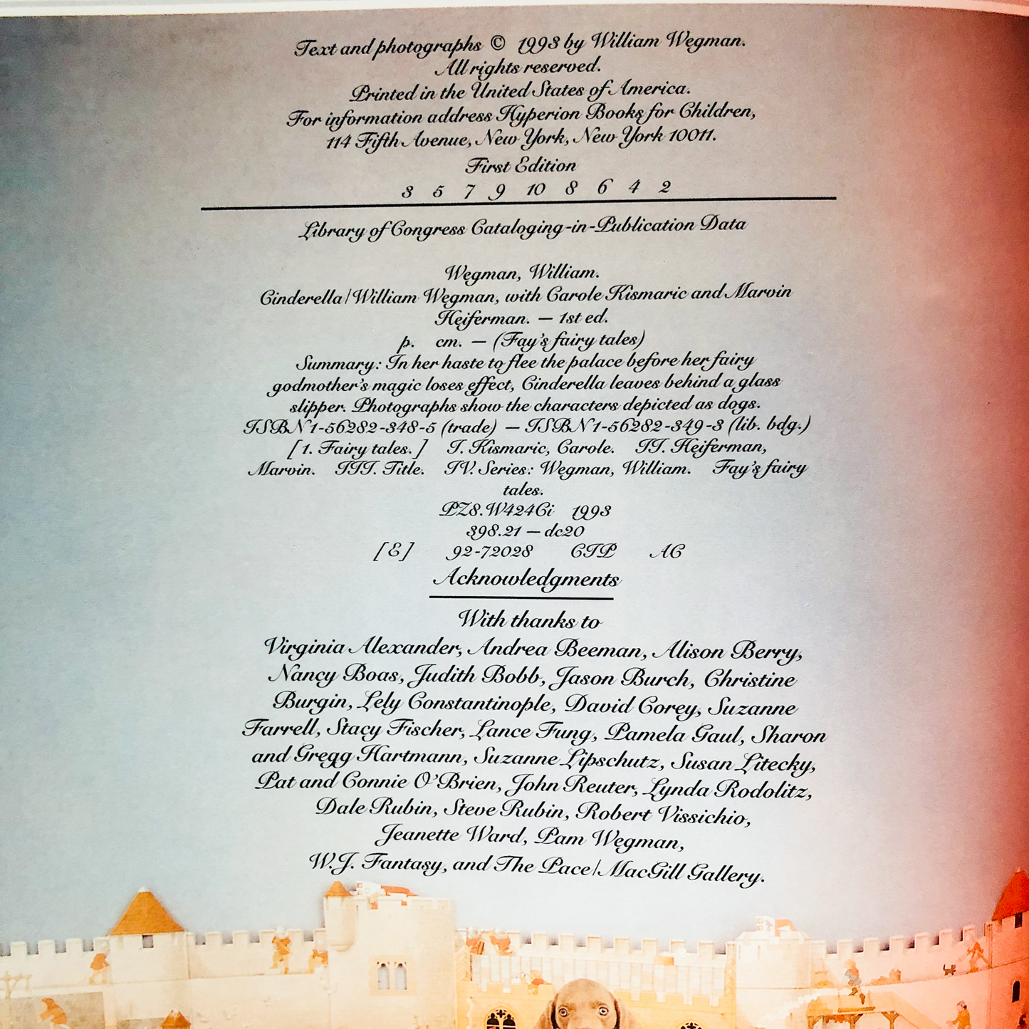 Cinderella by William Wegman [FAY'S FAIRY TALES] - Bookshop Apocalypse