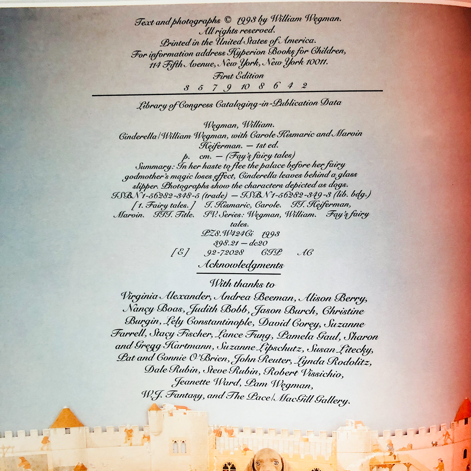 Cinderella by William Wegman [FAY'S FAIRY TALES] - Bookshop Apocalypse