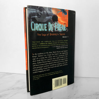 Cirque Du Freak: A Living Nightmare by Darren Shan [FIRST EDITION] - Bookshop Apocalypse