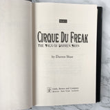 Cirque Du Freak: A Living Nightmare by Darren Shan [FIRST EDITION] - Bookshop Apocalypse