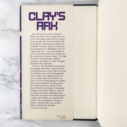 Clay's Ark by Octavia E. Butler [FIRST BOOK CLUB EDITION] 1984