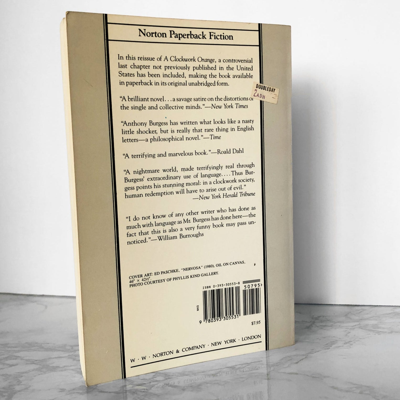 A Clockwork Orange by Anthony Burgess [1986 TRADE PAPERBACK] - Bookshop Apocalypse