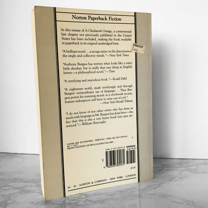A Clockwork Orange by Anthony Burgess [1986 TRADE PAPERBACK] - Bookshop Apocalypse