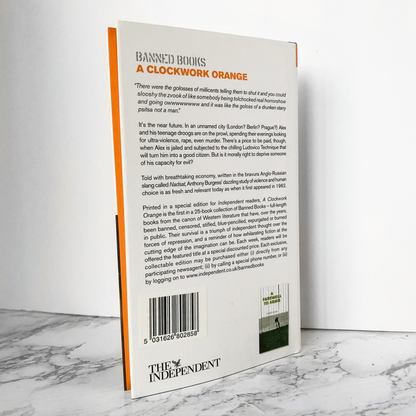 A Clockwork Orange by Anthony Burgess [U.K. BANNED BOOKS EDITION] - Bookshop Apocalypse