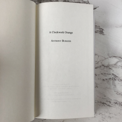 A Clockwork Orange by Anthony Burgess [U.K. BANNED BOOKS EDITION] - Bookshop Apocalypse