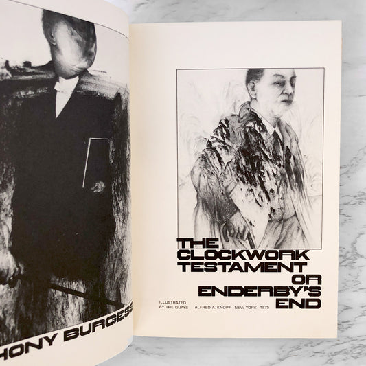 The Clockwork Testament or Enderby's End by Anthony Burgess [FIRST EDITION] 1974