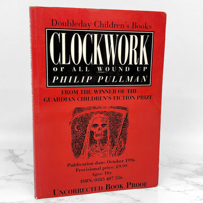 Clockwork by Philip Pullman [U.K. UNCORRECTED PROOF] 1996