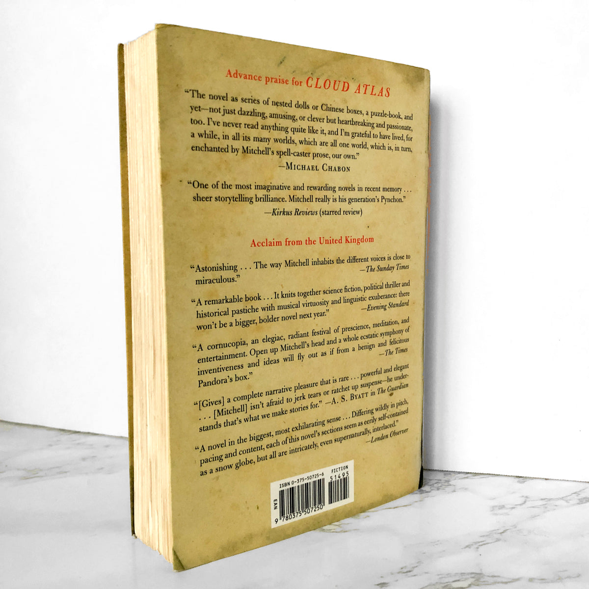 Cloud Atlas by David Mitchell [FIRST PAPERBACK EDITION / 2004] - Bookshop Apocalypse