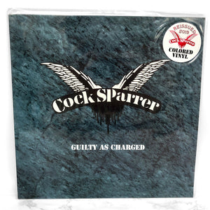 Cock Sparrer • Guilty as Charged [VINYL LP RE-ISSUE] • Blue/Clear Swirl