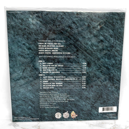 Cock Sparrer • Guilty as Charged [VINYL LP RE-ISSUE] • Blue/Clear Swirl