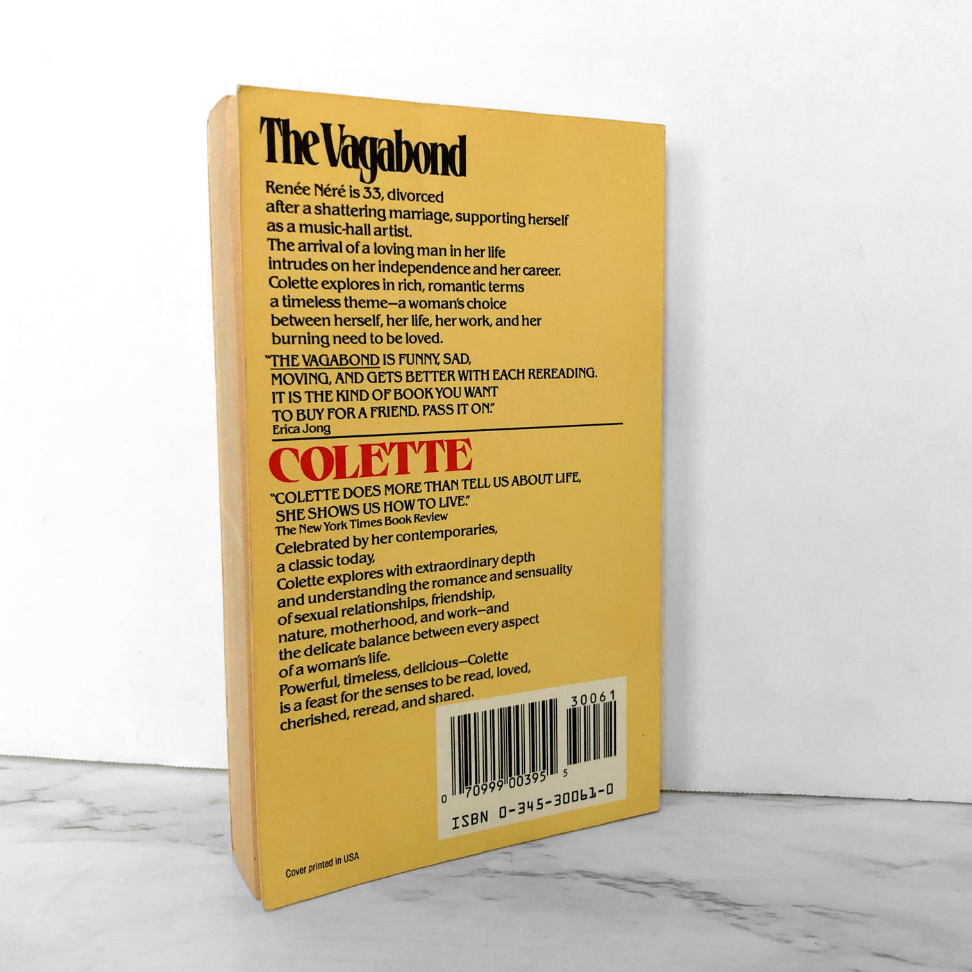 The Vagabond by Colette [1991 PAPERBACK]