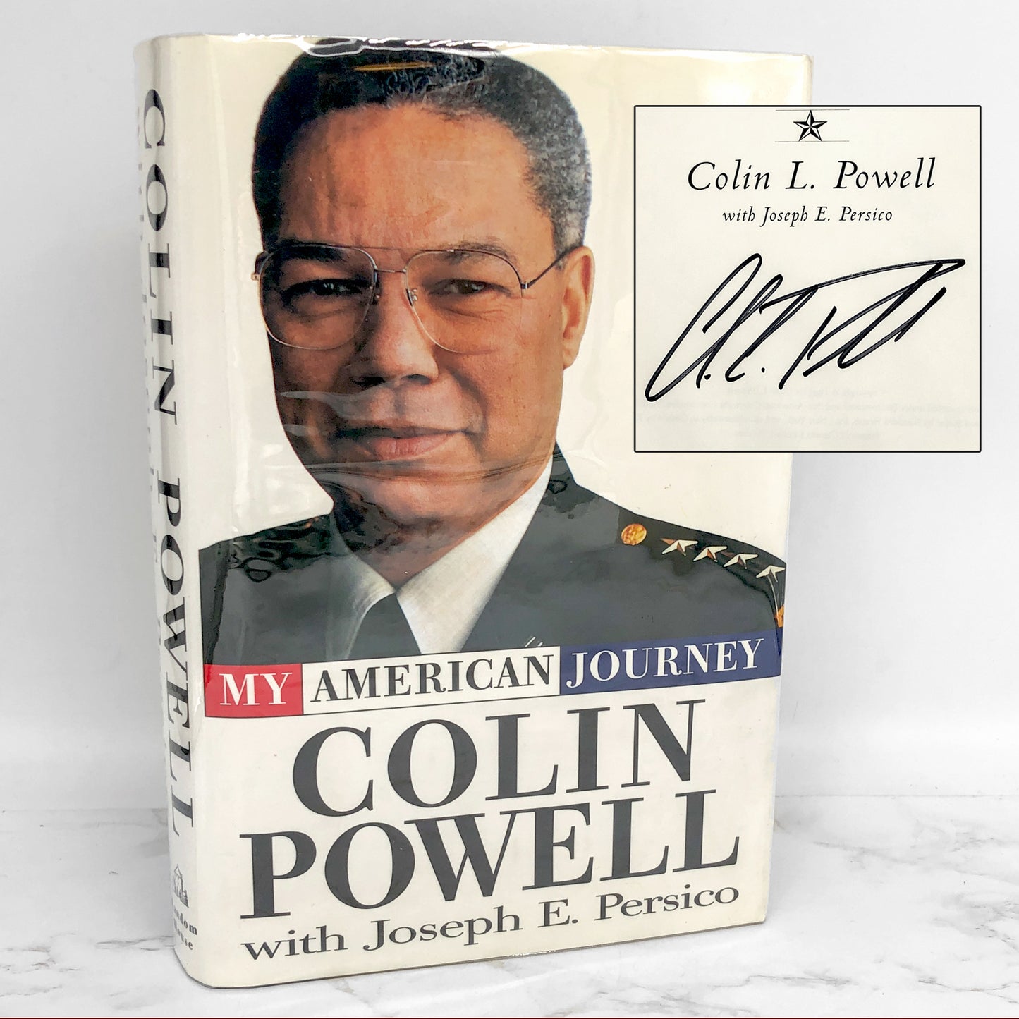 My American Journey by Colin Powell SIGNED! [FIRST EDITION] 1995