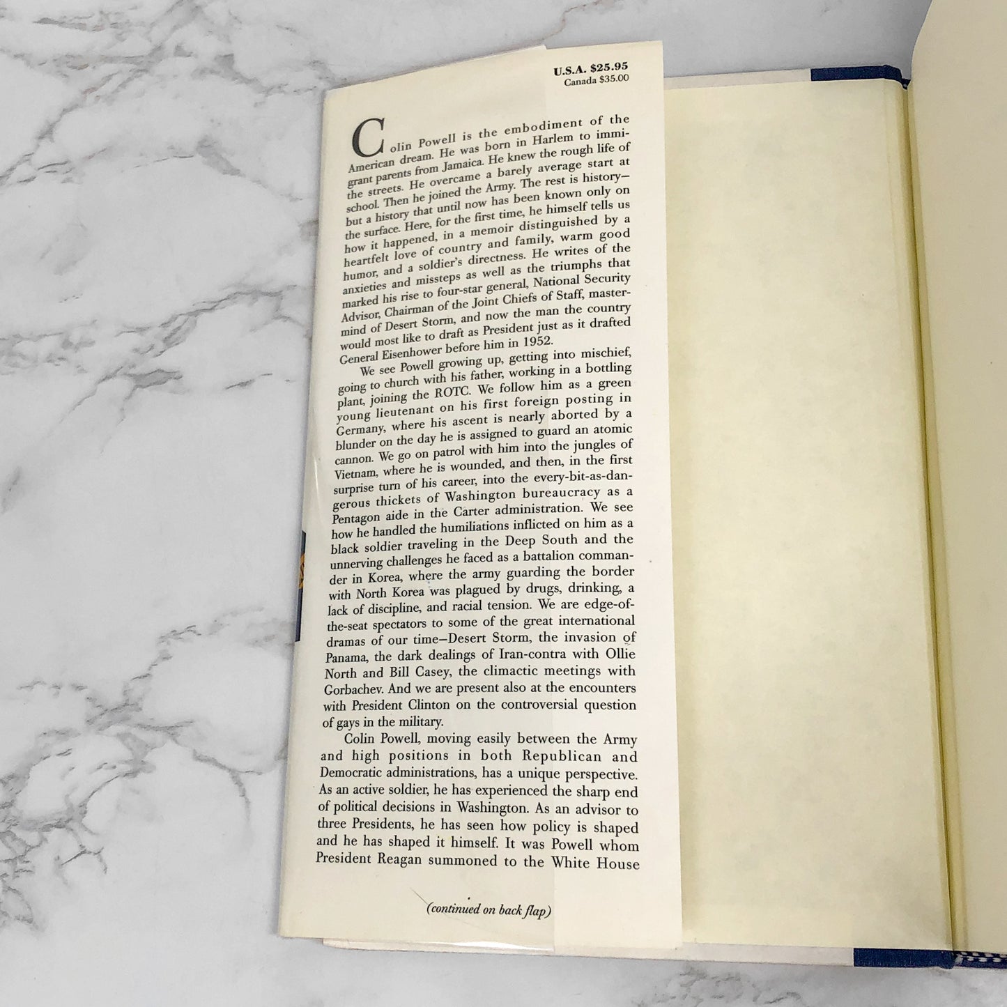 My American Journey by Colin Powell SIGNED! [FIRST EDITION] 1995