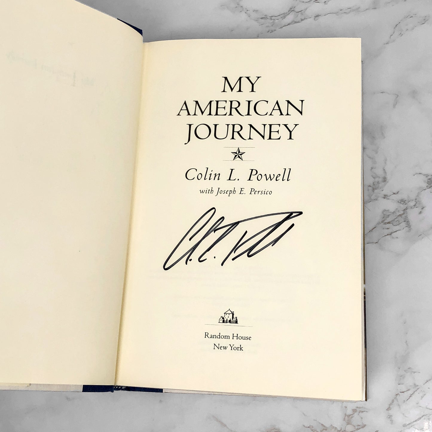 My American Journey by Colin Powell SIGNED! [FIRST EDITION] 1995