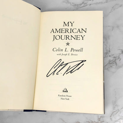 My American Journey by Colin Powell SIGNED! [FIRST EDITION] 1995