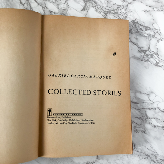 Collected Stories by Gabriel Garcia Marquez [FIRST PAPERBACK EDITION] - Bookshop Apocalypse