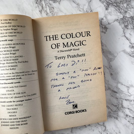 The Colour of Magic by Terry Pratchett [1985 PAPERBACK] - Bookshop Apocalypse
