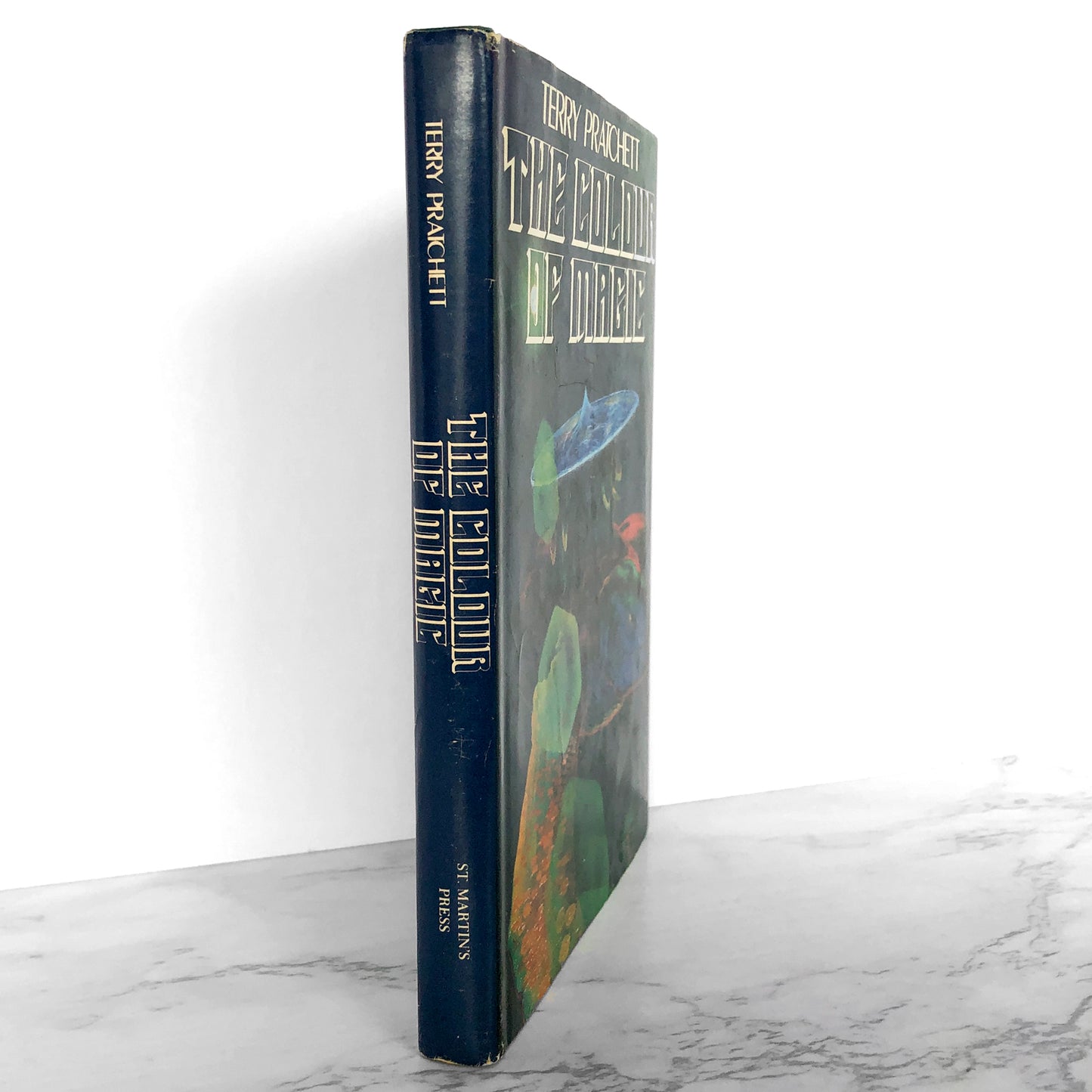 The Colour of Magic by Terry Pratchett [FIRST BOOK CLUB EDITION] 1983 • St. Martin's Press