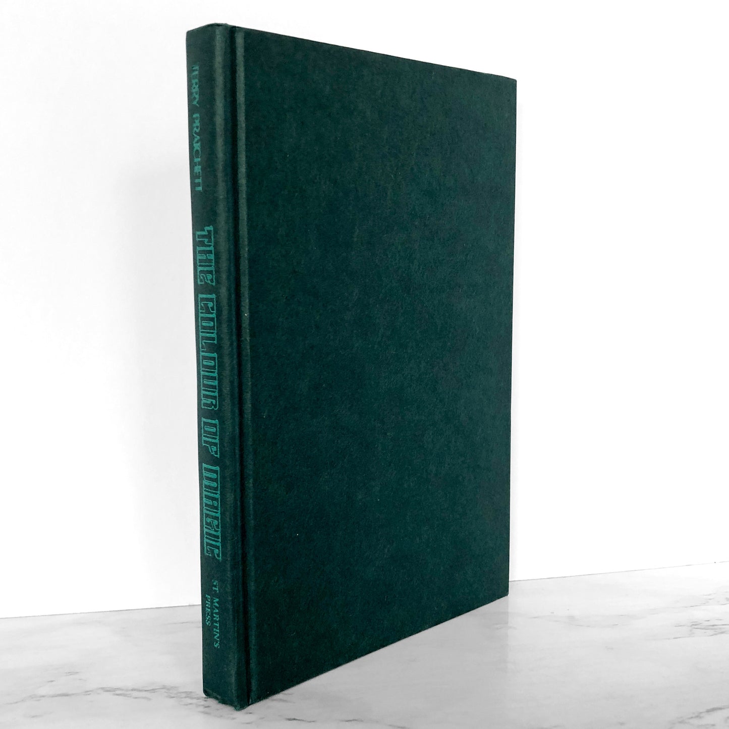 The Colour of Magic by Terry Pratchett [FIRST BOOK CLUB EDITION] 1983 • St. Martin's Press
