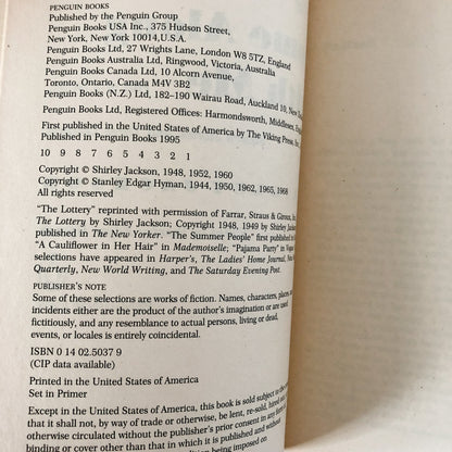 Come Along With Me by Shirley Jackson [TRADE PAPERBACK / 1995] - Bookshop Apocalypse