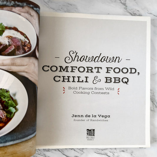 Showdown: Comfort Food, Chili & BBQ by Jenn de la Vega - Bookshop Apocalypse
