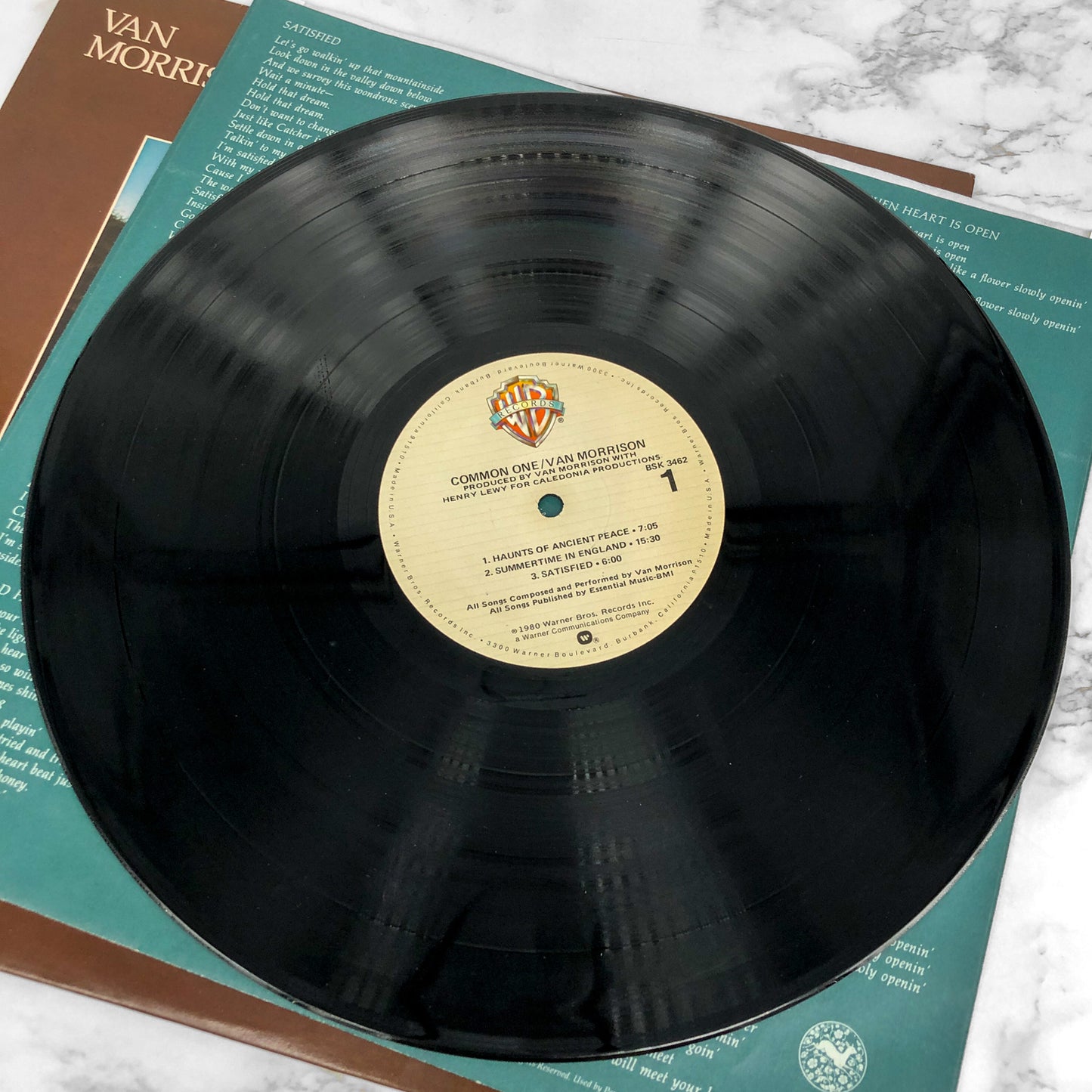 Van Morrison - Common One [VINYL LP] 1980 • Warner Bros.