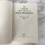 The Complete Short Stories of Ernest Hemingway - Bookshop Apocalypse