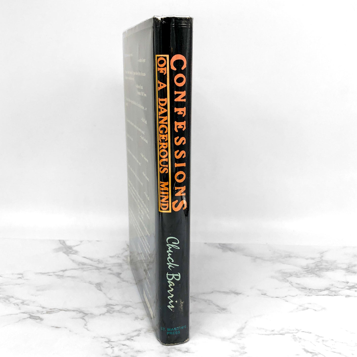 Confessions Of A Dangerous Mind by Chuck Barris [FIRST EDITION / FIRST PRINTING] 1984