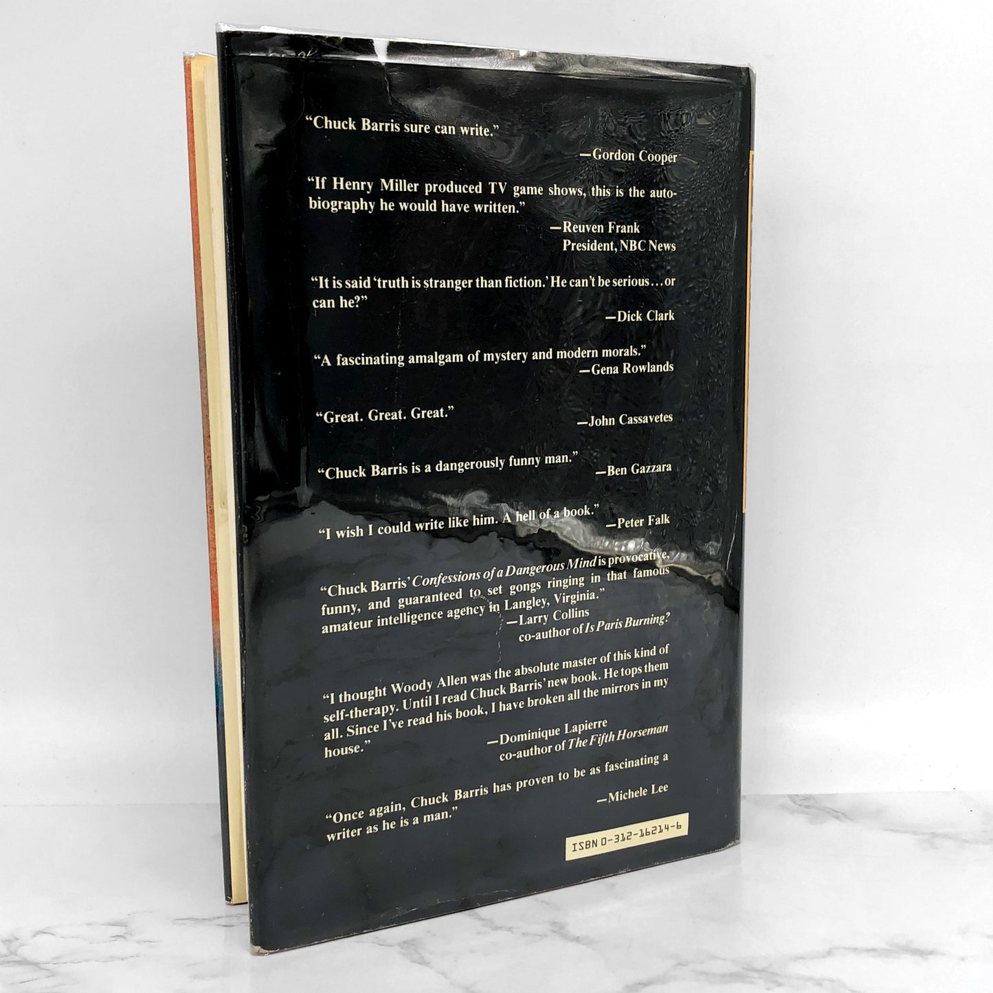 Confessions Of A Dangerous Mind by Chuck Barris [FIRST EDITION / FIRST PRINTING] 1984