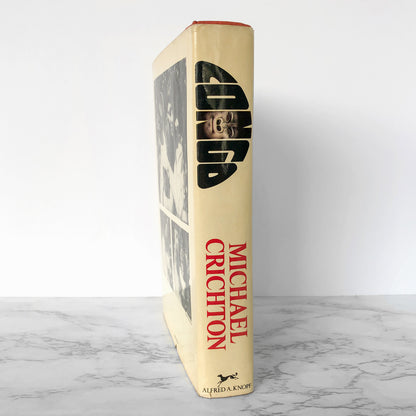Congo by Michael Crichton [FIRST EDITION / FIRST PRINTING] 1980