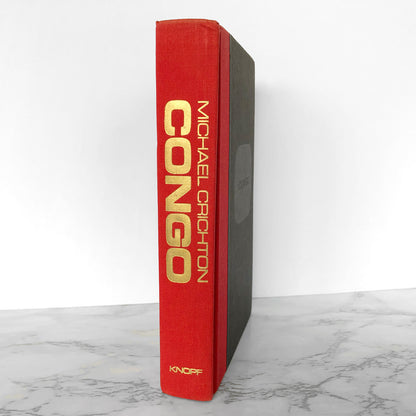 Congo by Michael Crichton [FIRST EDITION / FIRST PRINTING] 1980
