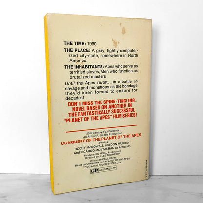 Conquest of the Planet of the Apes by John Jakes [MOVIE TIE-IN PAPERBACK / 1974]