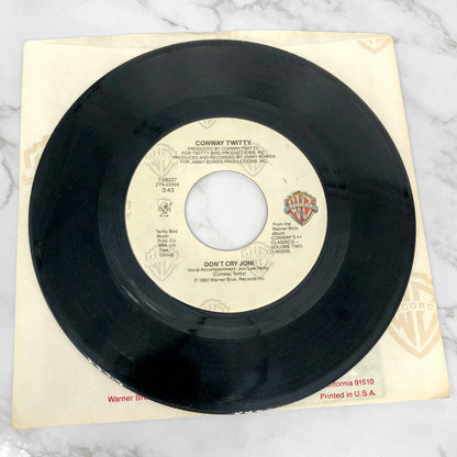 Conway Twitty – I Don't Know A Thing About Love [7" VINYL SINGLE] 1984 • Warner Bros.