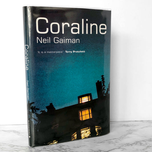 Coraline by Neil Gaiman [RARE U.K. FIRST EDITION] 2002 Bloomsbury
