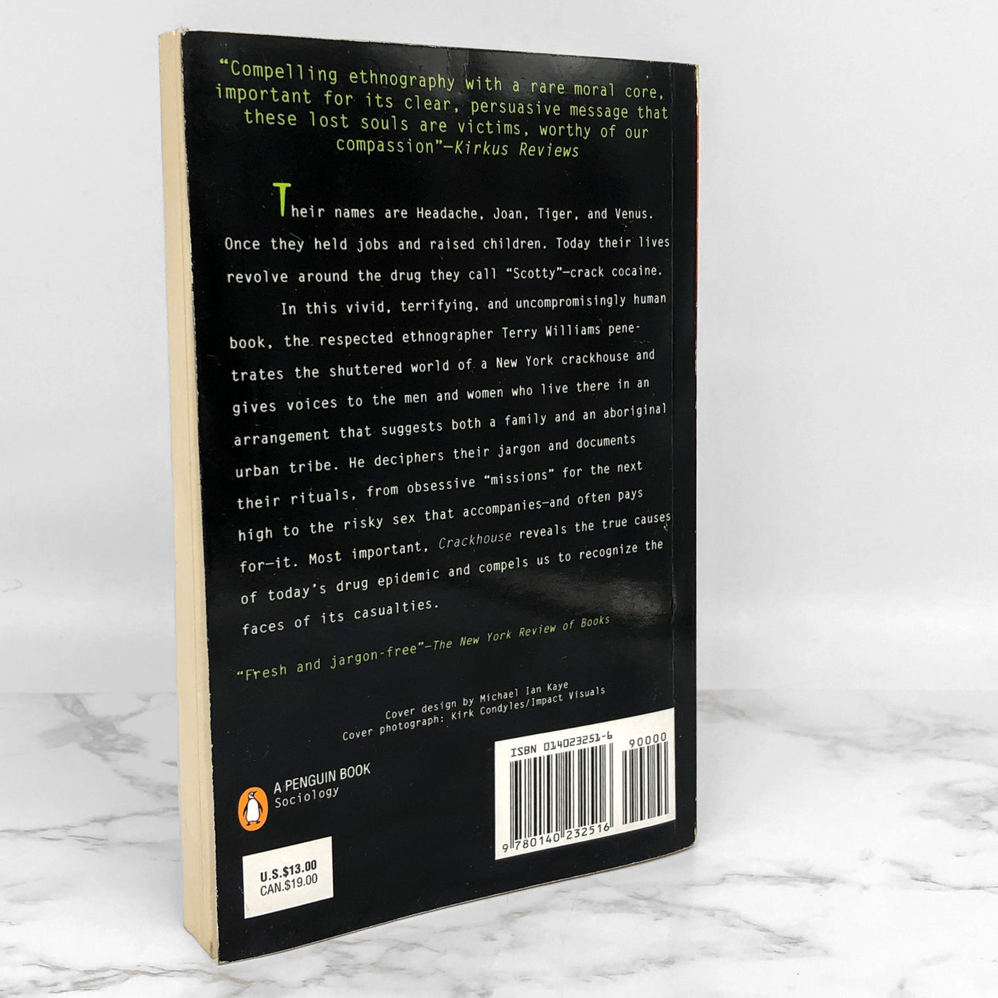 Crackhouse: Notes From The End Of The Line by Terry Williams [1993 TRADE PAPERBACK]