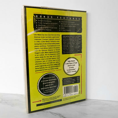 Crackpot: The Obsessions of John Waters SIGNED! [TRADE PAPERBACK]