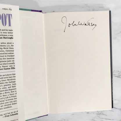 Crackpot: The Obsessions of John Waters SIGNED! [FIRST EDITION] 1986
