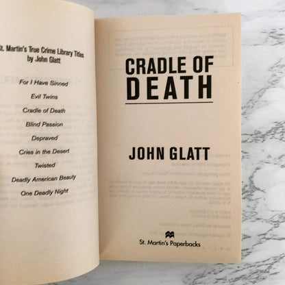 Cradle of Death by John Glatt [2000 PAPERBACK]