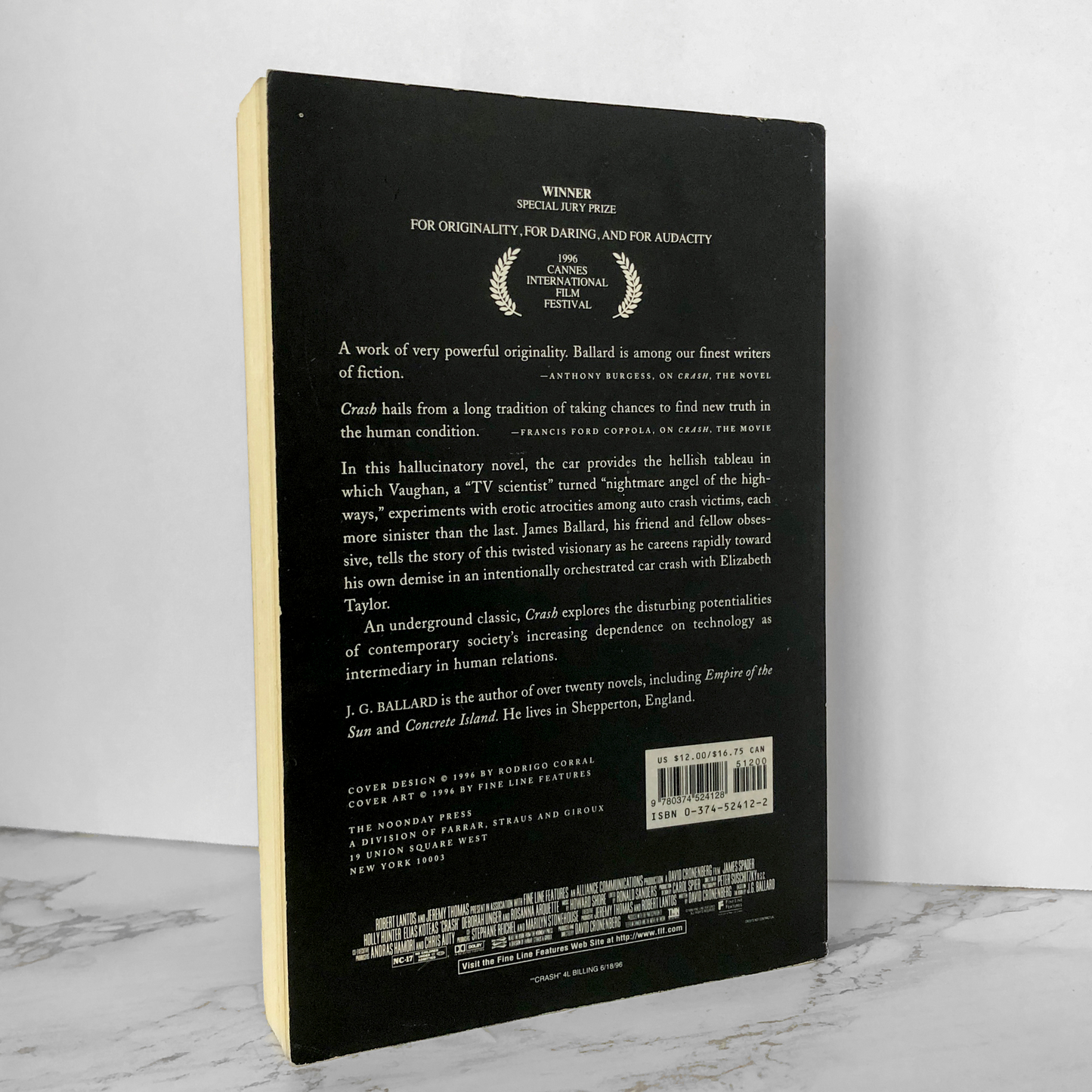 Crash by J.G. Ballard [1996 TRADE PAPERBACK] - Bookshop Apocalypse