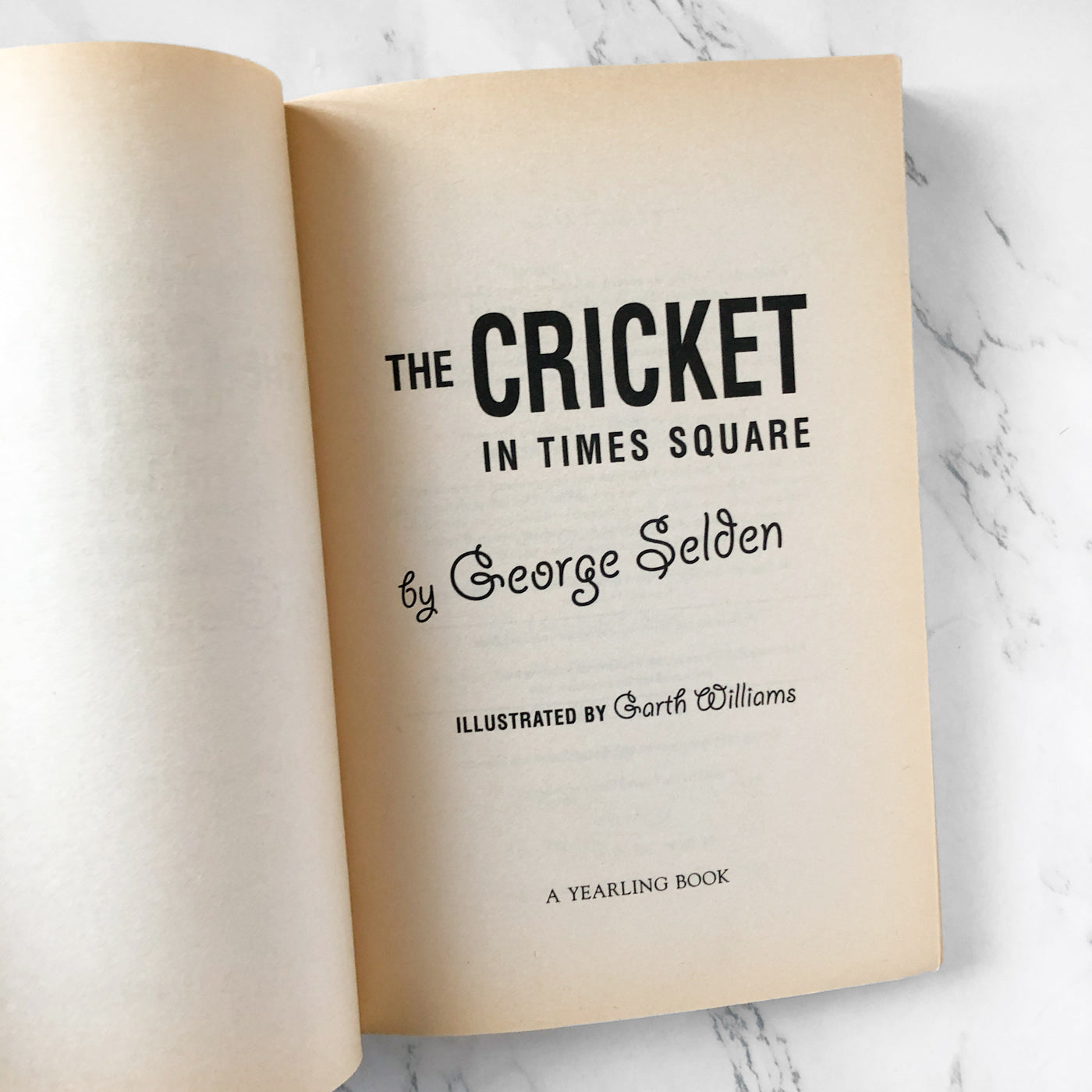 The Cricket in Times Square by George Selden [TRADE PAPERBACK] 1970 • Yearling