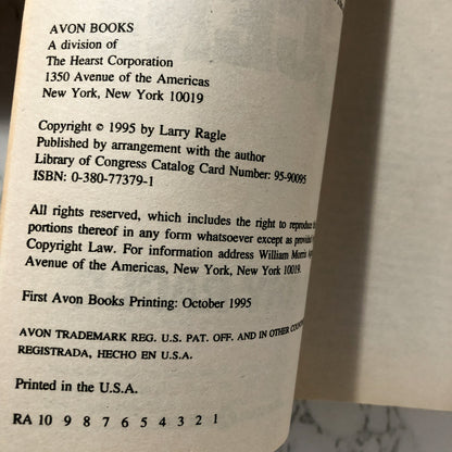 Crime Scene by Larry Ragle [FIRST PRINTING] - Bookshop Apocalypse