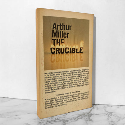 The Crucible by Arthur Miller [1974 PAPERBACK]