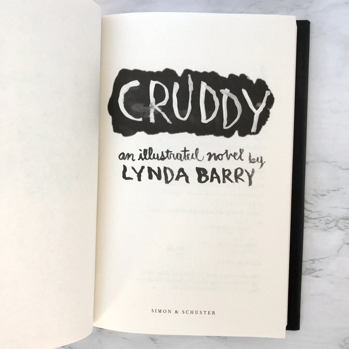 Cruddy by Lynda Barry [FIRST EDITION / FIRST PRINTING] 1999